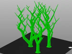 Various Organic Support Trees