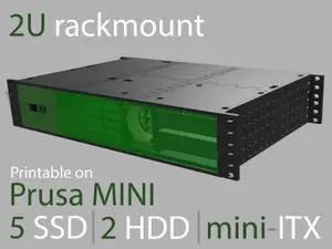 Mini ITX server rackmount 2U