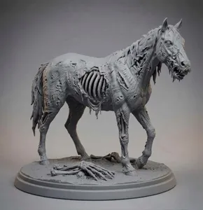 Zombie Horse Statue
