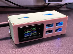 DC power fast charge 4 port charger