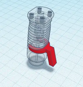 E3D Revo / Revo High Flow spring lock for ADXL
