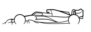 Formula One 2022-2023 F1 Silhouette Wall Art