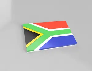 South African Flag Fridge Magnet