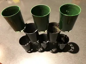 50mm Pot clip to quickly make aquarium, terrarium walls