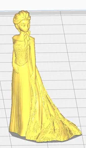 Elsa in 32mm scale no supports