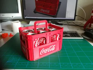 Six Pack - Coca-Cola - Print in place