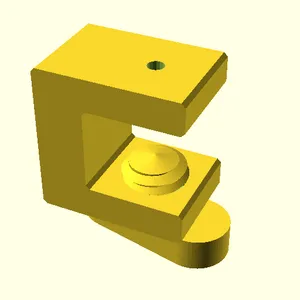 Customizable Table Plate Bracket C-Clamp
