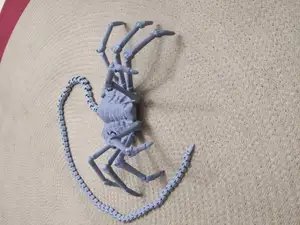 Wearable Alien Facehugger Mask
