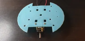 Robot chassis for Micro Metal Gearmotors and Encoders
