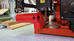 Hegner Multicut scroll saw dust extraction connection spare part
