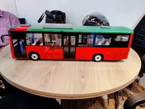 Dhaka Line BRT Line BRTC Bus(3D printable)