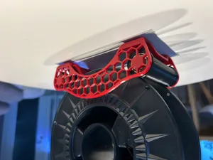 Filament stand, spool holder, filament roll