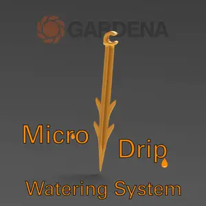 Gardena Micro-Drip Watering System - 4.6mm (3/16") Tube Holder