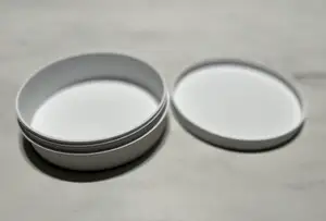 Parametric OpenSCAD Round Container Jar with a screw lid