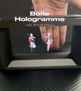 BOX HOLOGRAM Boite hologramme pour smartphone
