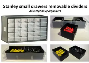 Stanley small drawers removable dividers