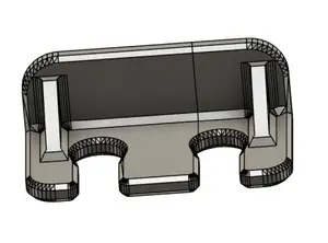 Oral-b brush holder for 2