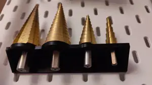 Step Drill Bit Holder for the IKEA Skadis board