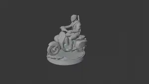Deadpool on Scooter (edited)