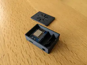 D1 Mini Case for WLED Projects with Capacitor and Resistor Compartment