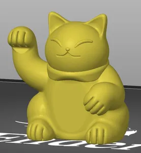Maneki Neko Ring Holder
