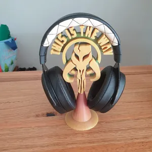 Mandalorian Headphones Stand