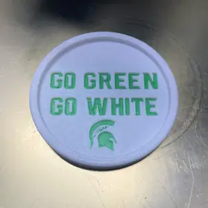 Michigan State Spartans Coaster