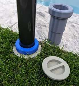 Pool Umbrella Stabilizer Sleeve Reducer Adapter Basketball