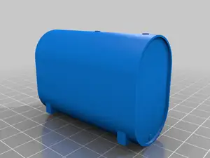 Oil tank (275 gal) for legs G Scale