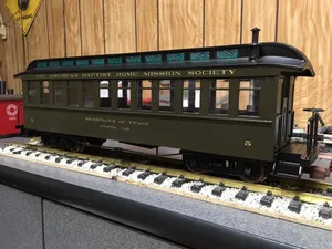 Chapel Car Interior Bachmann G Scale Pass Car