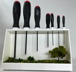Tool organizer for Bondhus 10687 ball hex driver