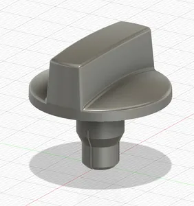 Kitchen fan knob