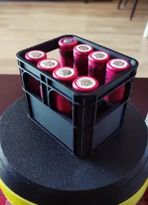 Beer crate aku holder - 18650 version