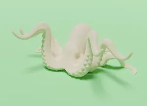 Octopus ring holder