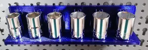 Držák ořechů gola sady Tona Expert 15-20 mm 1/2" pro děrovanou stěnu Mars Svratka - pegboard