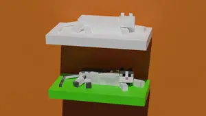 Minecraft Cat