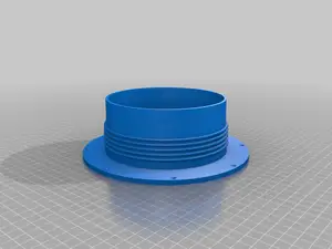 Mobile AC vent hose adapter