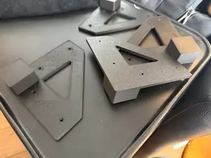 corner pieces with short legs for chicken grass patch