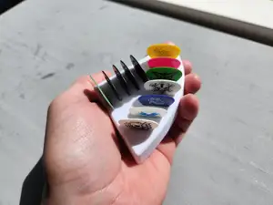 Guitar pick holder