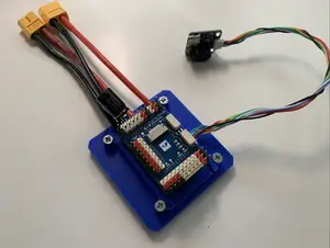 Matek WLITE series FPV flight controller plate for Sabre – 3D printed FPV plane.