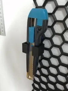 Common Type Exacto Knife Holder - Cutter Messer Halter - Honeycomb Storage Wall hsw