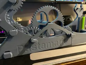 Pastamatic - Filament Spool Winder for Bambu Lab X1C/P1P AMS (level winder with self reversing leadscrew)