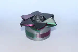 Iris-Box with raising Ring Holder