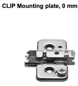 Drilling Template for Blum hinge mounting plates