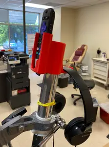 Roku & Headphone Hanger for Platelet Donation Stations