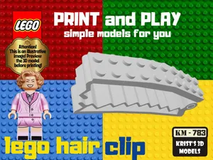 lego hair clip