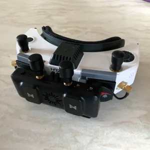 TrueRC X-AIR Antenna mount for HDZERO Goggles with Walksnail Receiver Quickmount