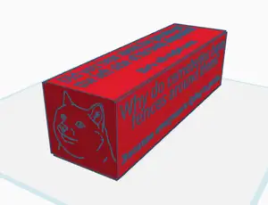 Bad and Dad Jokes/Meme Rectangular-Prism Shaped Die