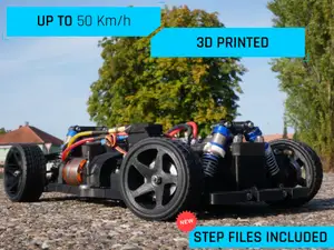 EXPLORER-MK1 3D PRINTED 1:10 RC CHASSIS