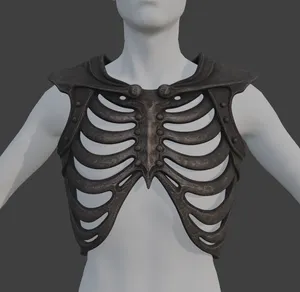 SKELETON RIB CAGE CHEST ARMOR